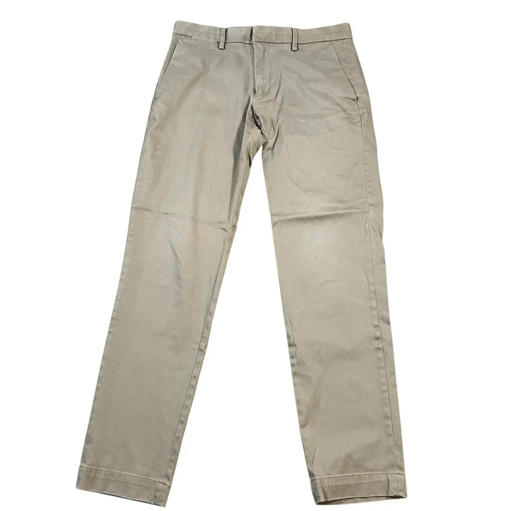 Banana Republic Men's Khaki Tapered Fit Pant Chinos‎ FITS 31x30
